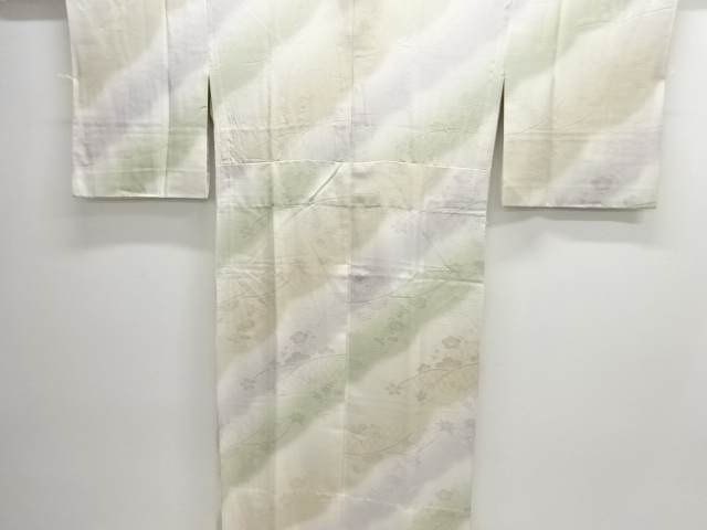 霞模様単衣長襦袢